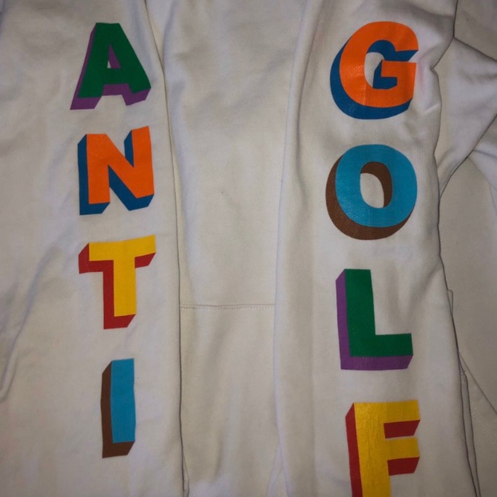 ANTI GOLF WHITE HOODIE